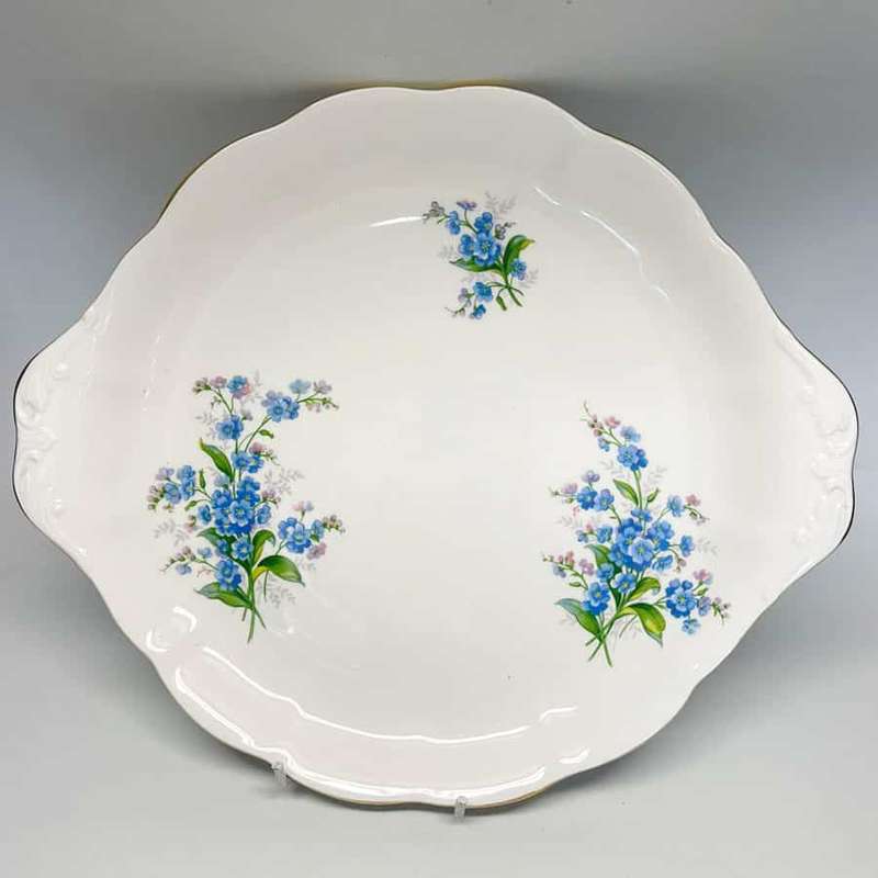 Royal Albert Forget Me Not Tea Cake Plate
