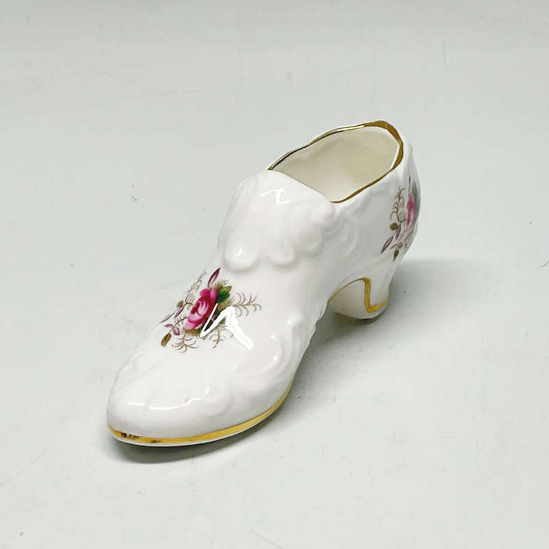 Royal Albert Lavender Rose Miniature Shoe