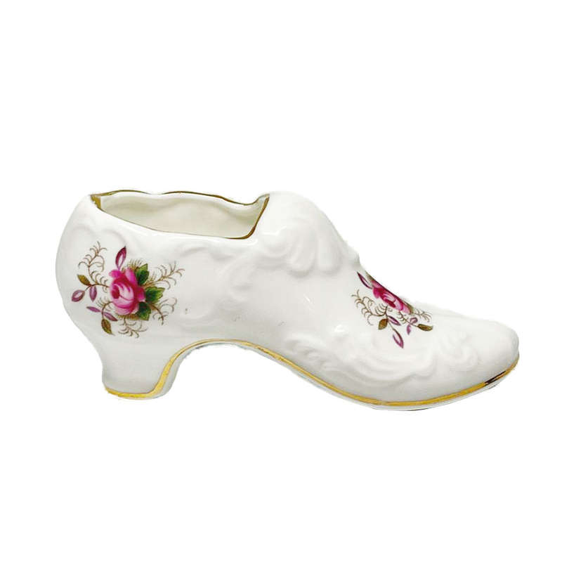 Royal Albert Lavender Rose Miniature Shoe