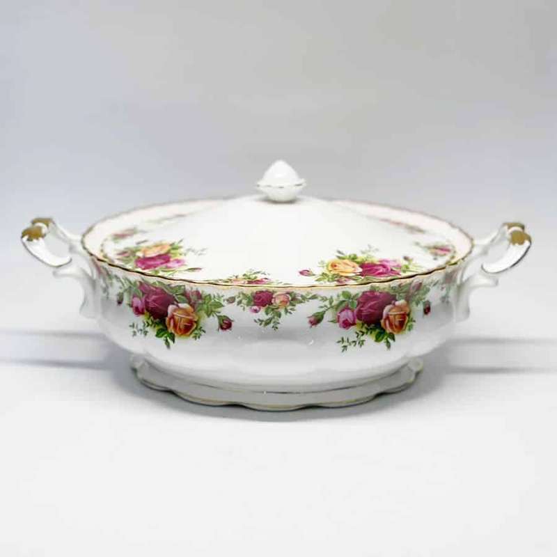 Royal Albert Old Country Roses Vegetable Bowl and Cover