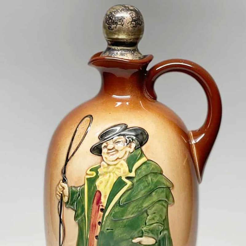 Royal Doulton Kingsware Tony Weller Whiskey Flagon