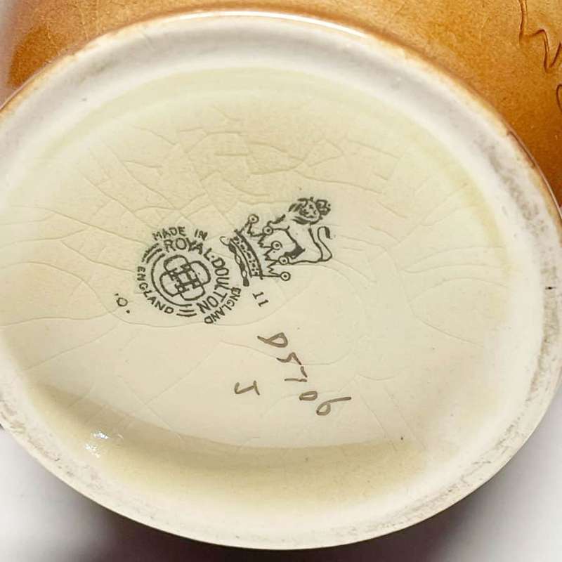Royal Doulton Kingsware Tony Weller Whiskey Flagon