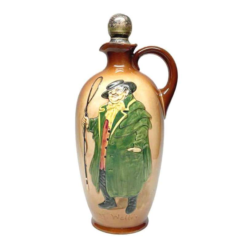 Royal Doulton Kingsware Tony Weller Whiskey Flagon