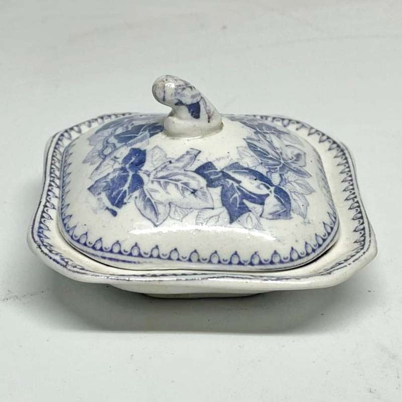 Copeland Ivy Leaf Pattern Childs Dinner Service 19th