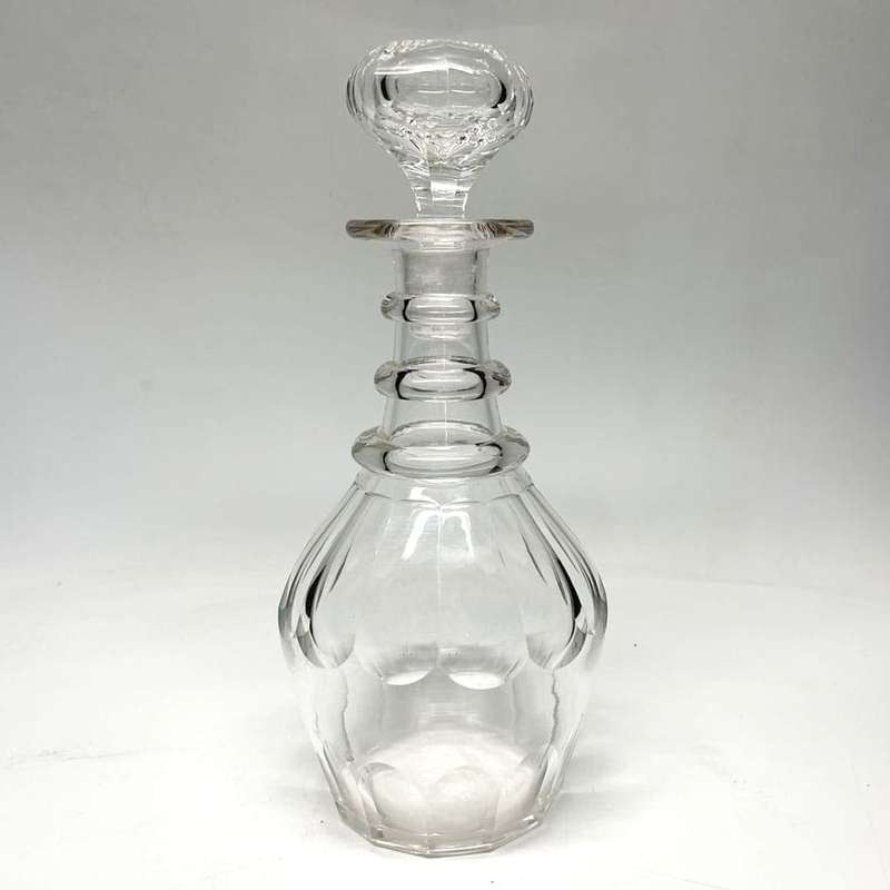 Edwardian Cut Glass Decanter