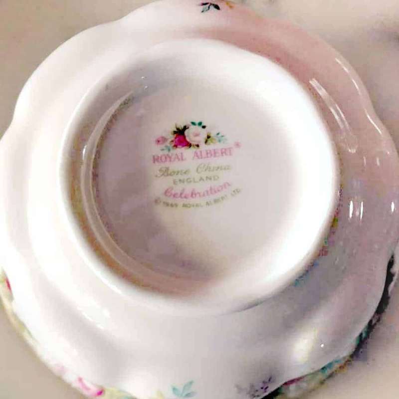 Royal Albert Celebration Soup Coupe