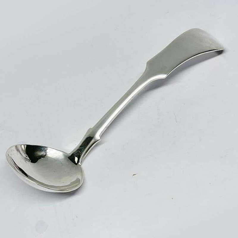 Russian Silver Sauce Ladle 19th