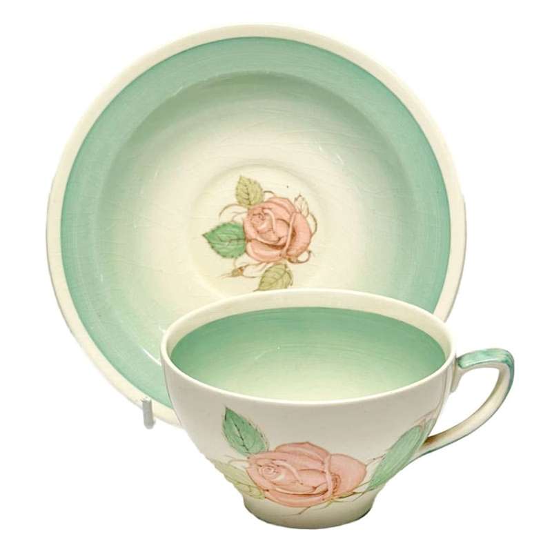 Susie Cooper Patricia Rose Green Tea Duo