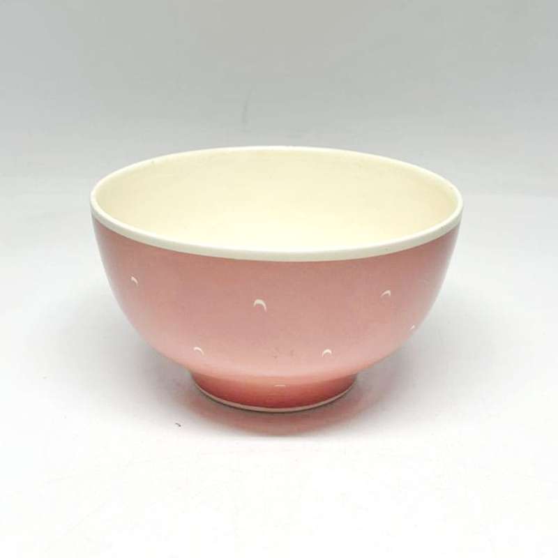 Susie Cooper Pink Crescent Tea Sugar Bowl