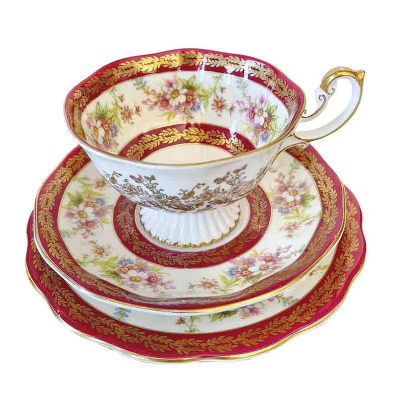 Unnamed Royal Albert Floral Avon Trio