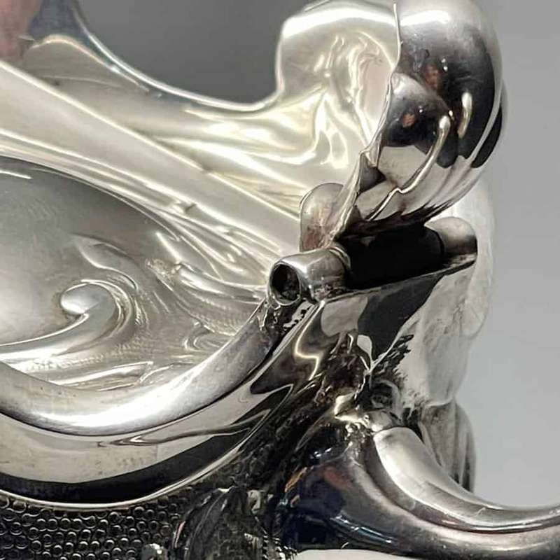 Art Nouveau Style Portugeuse Silver Claret Jug Porto