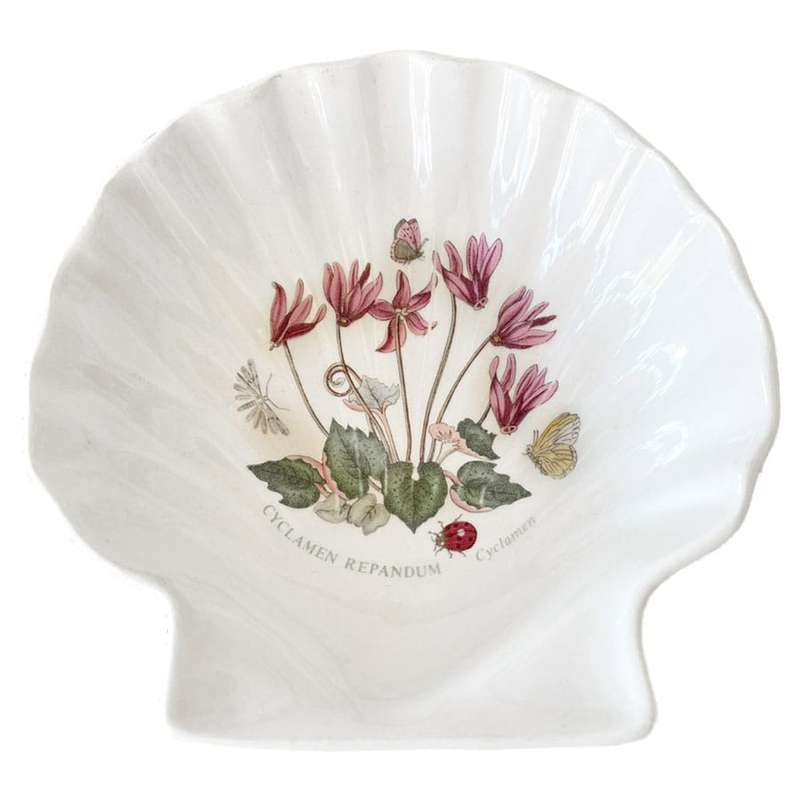 Portmeirion Botanic Garden Cyclamen Shell Dish