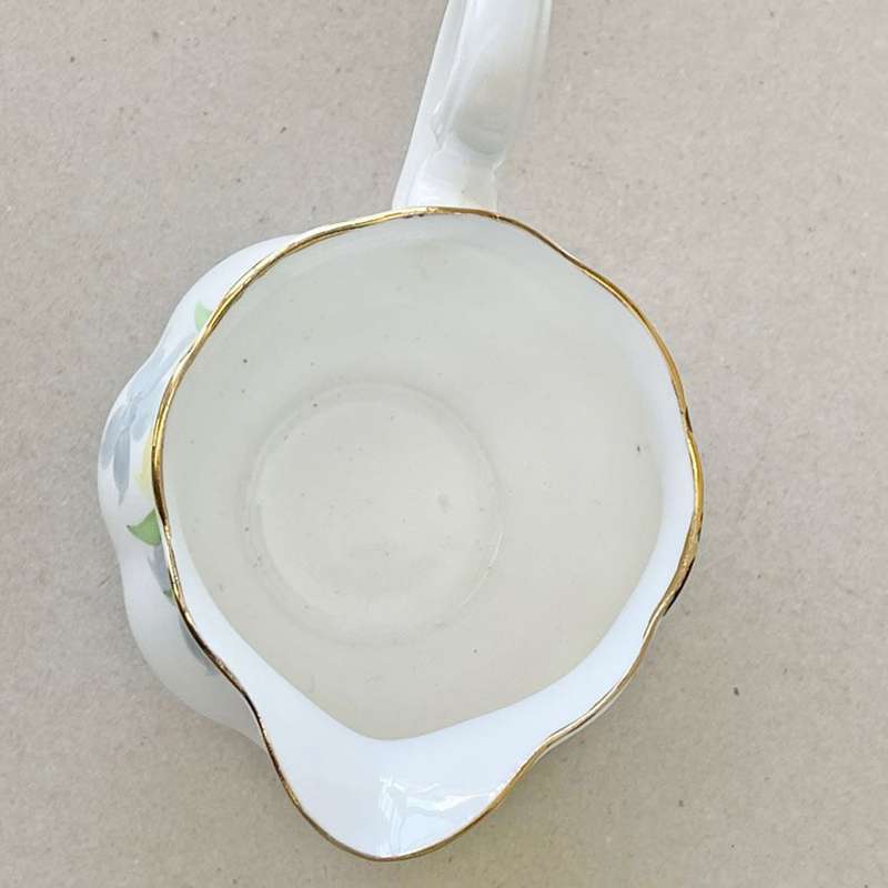 Royal Albert Crown China Hand Painted Daffodil Tea Milk Jug C1925