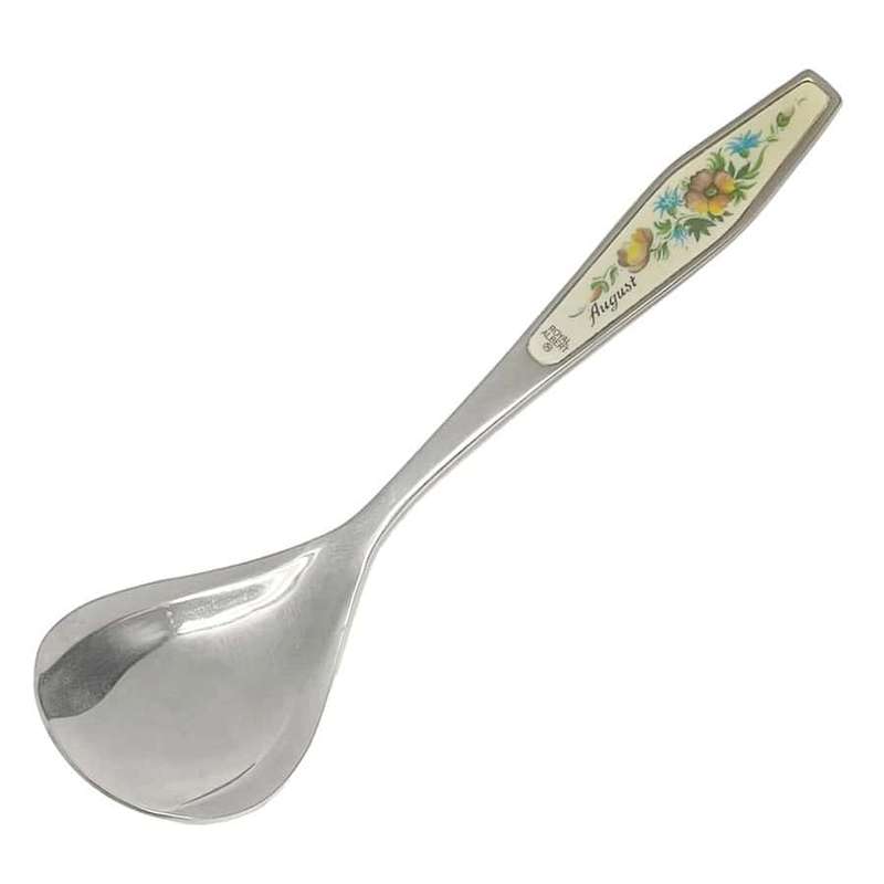 Royal Albert Flower of The Month August Sugar Spoon