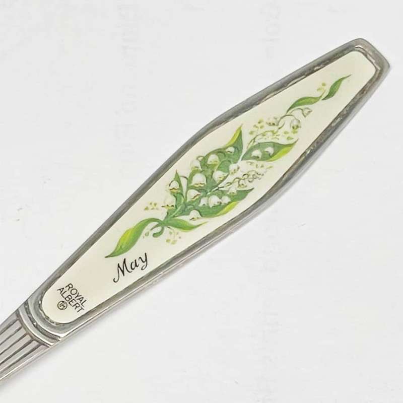 Royal Albert Flower of The Month May Tea Spoon