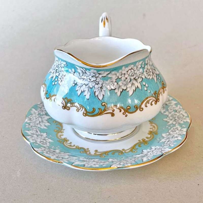 Royal Albert Enchantment Sauce Boat And Saucer