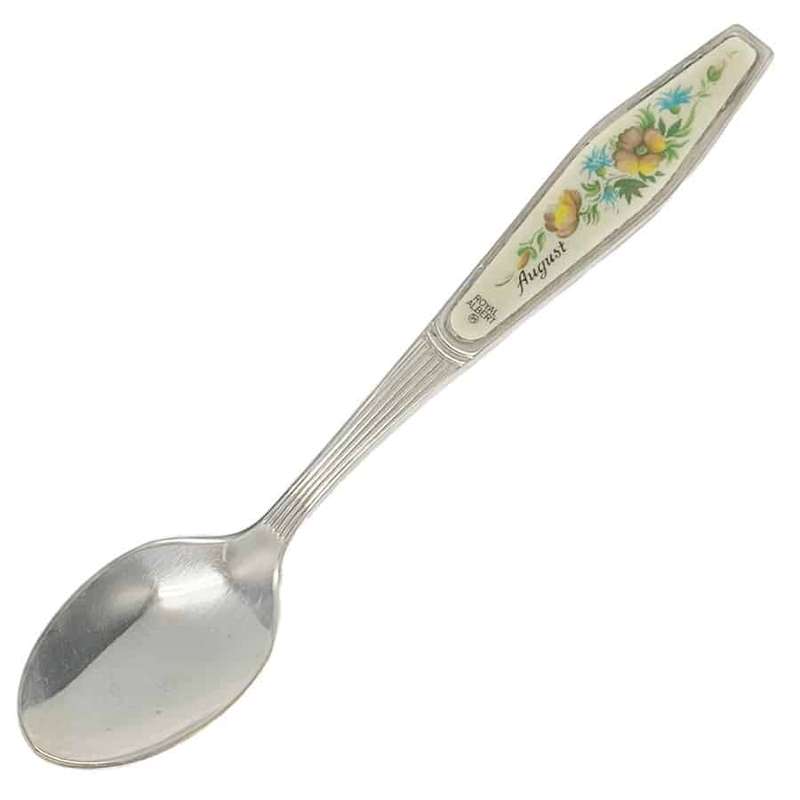 Royal Albert Flower of The Month August Tea Spoon