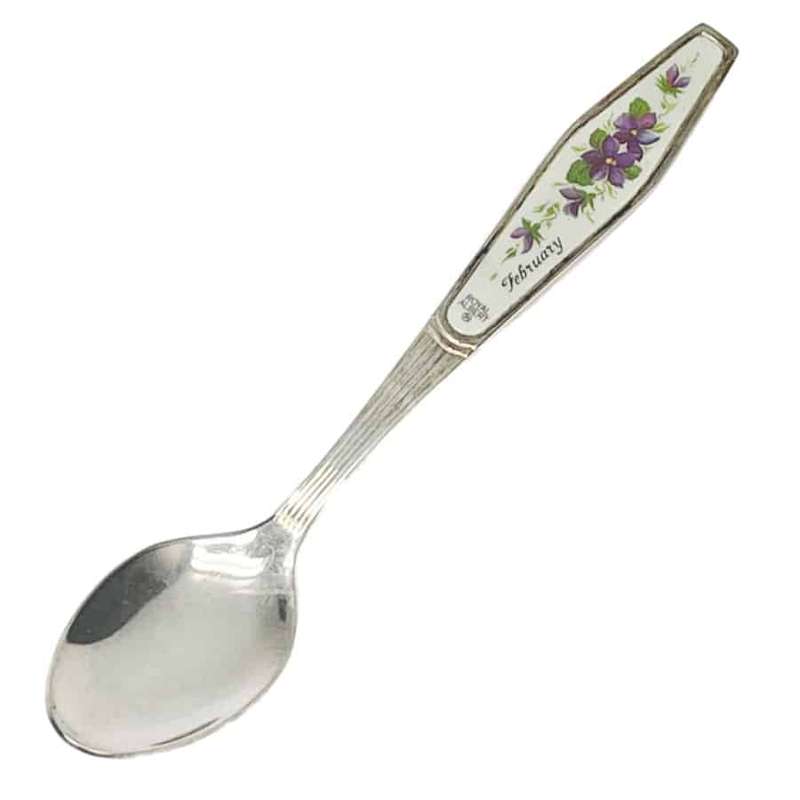 Royal Albert Flower of The Month February Tea Spoon