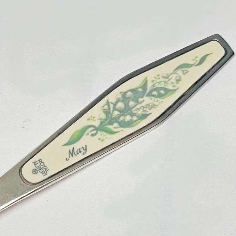 Royal Albert Flower of The Month May Sugar Spoon