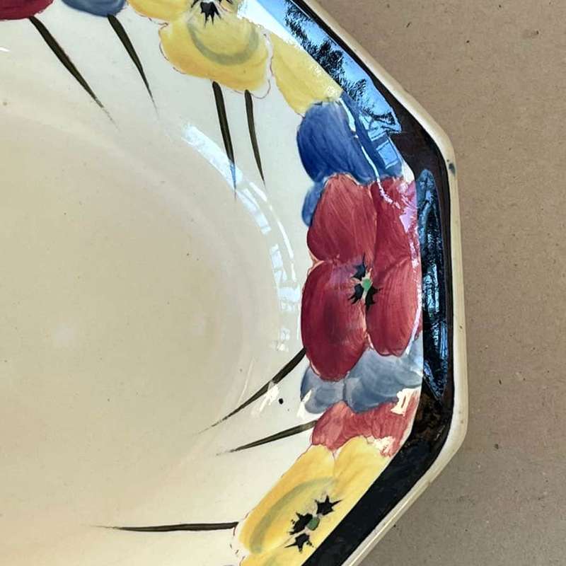 Royal Doulton Pansy Rectangular Serving Bowl D4049