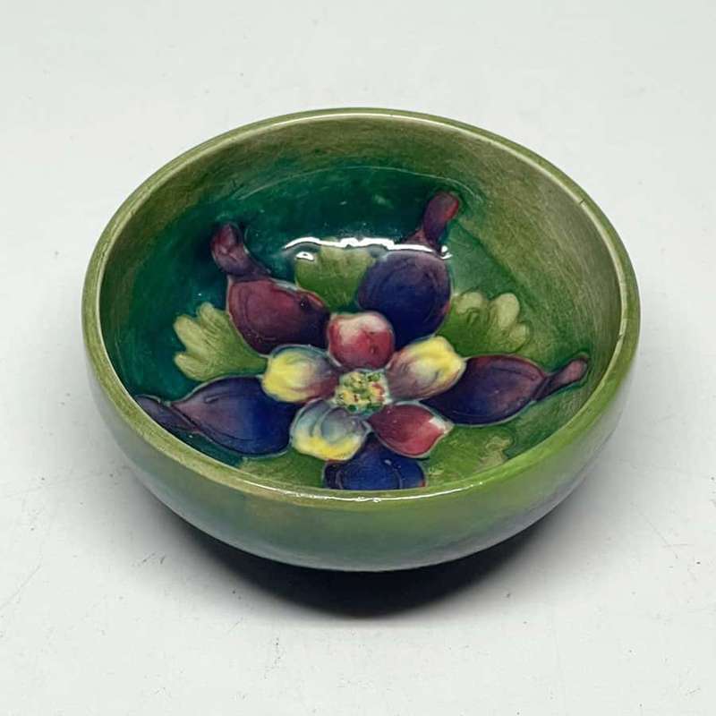 Moorcroft Columbine Pattern Bowl C1967