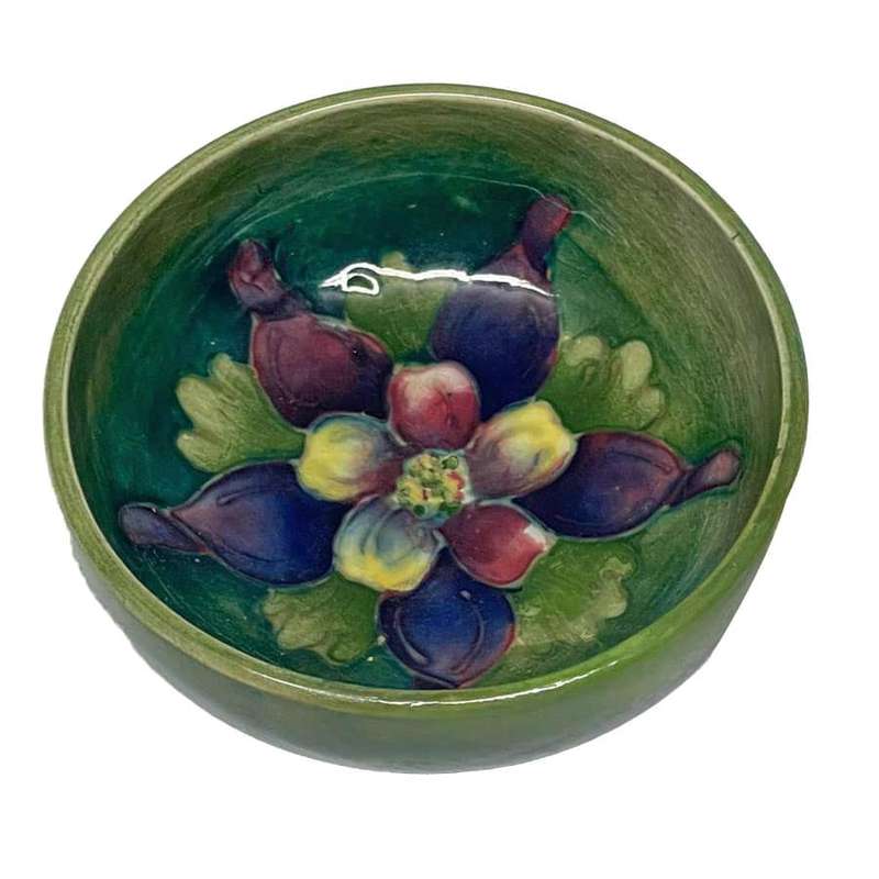 Moorcroft Columbine Pattern Bowl C1967