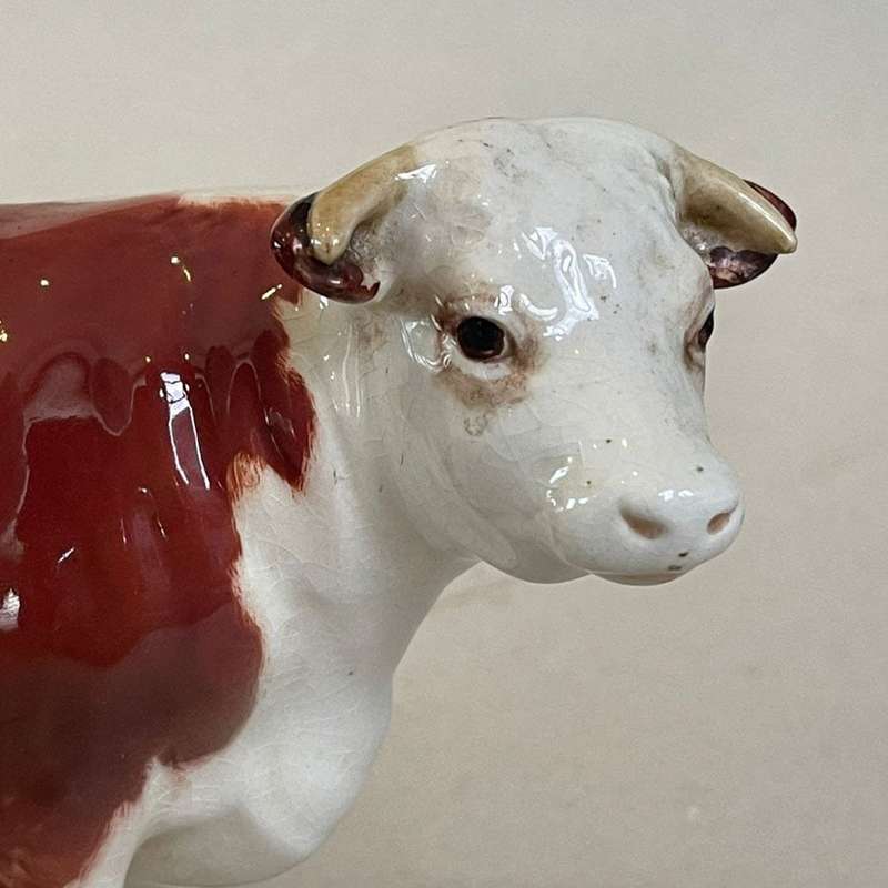 Rare Beswick Figurine Hereford Bull 1363a