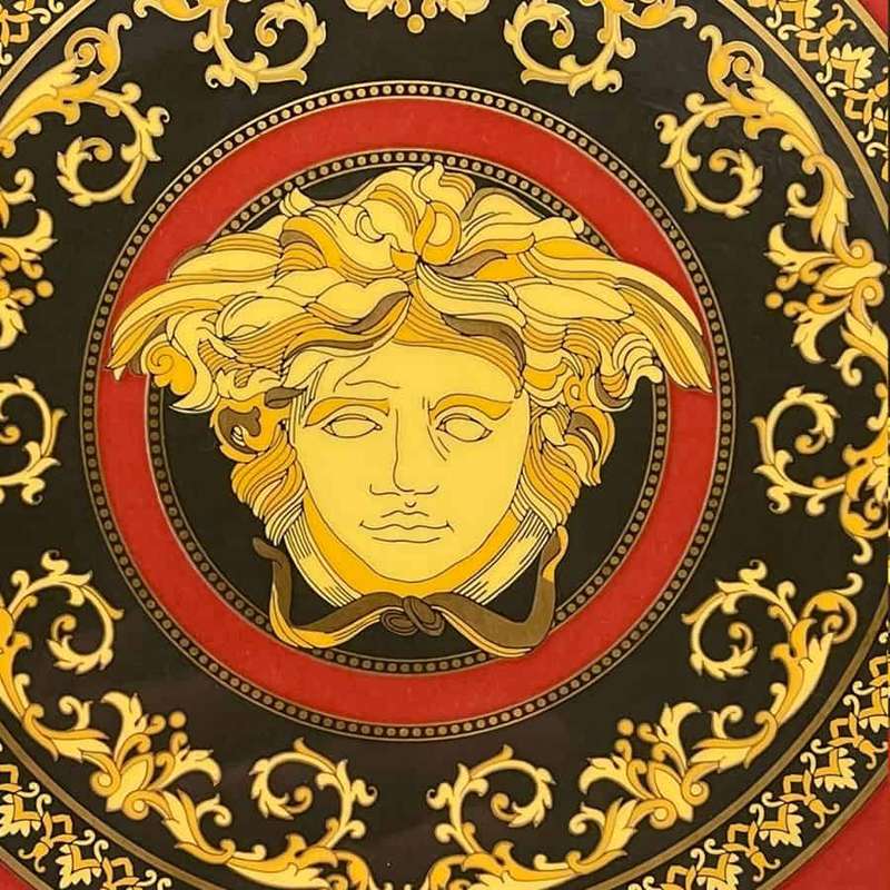 Rosenthal Versace Medusa Plate
