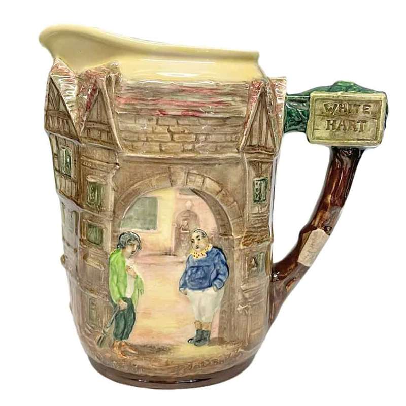 Royal Doulton Pickwick Papers Dickens Relief Jug