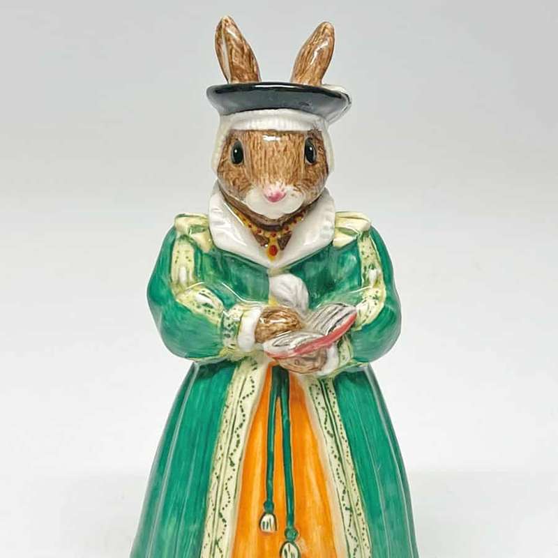 Royal Doulton Bunnykins Tudor Collection Catherine Parr Figurine
