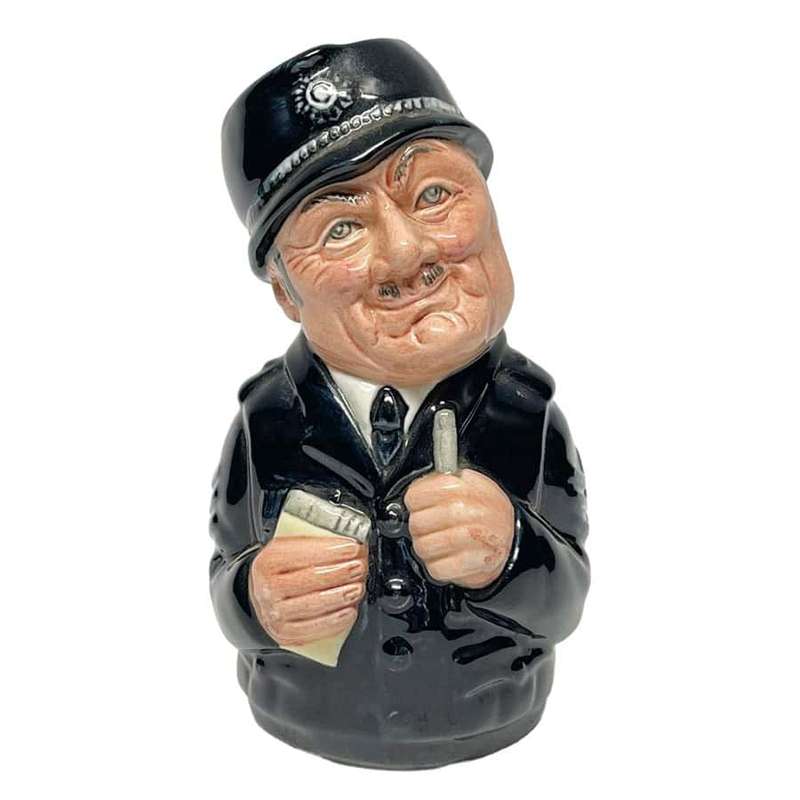 The Policeman D6720 Royal Doulton Doultonville