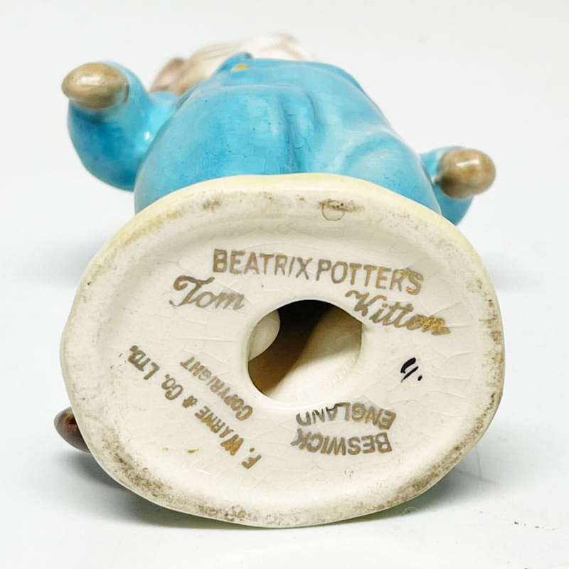 Beswick Beatrix Potter Tom Kitten BP2 Gold Stamp