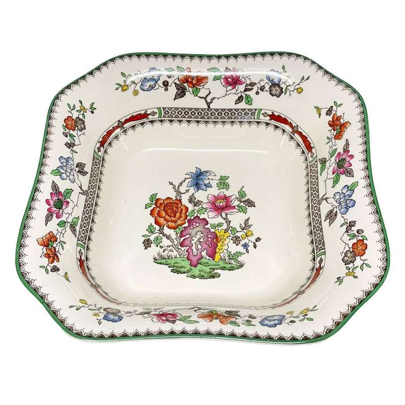 Copeland Spode Chinese Rose Pattern Vegetable Dish