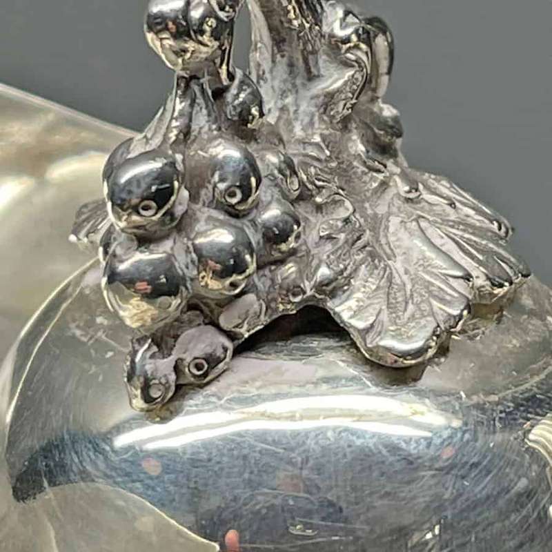 Hallmarked Silver Claret Jug London 1860 Savory and Sons