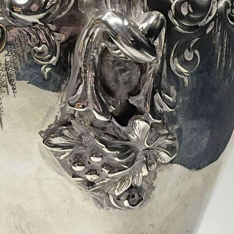 Hallmarked Silver Claret Jug London 1860 Savory and Sons
