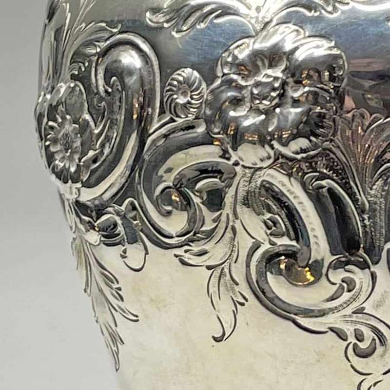 Hallmarked Silver Claret Jug London 1860 Savory and Sons