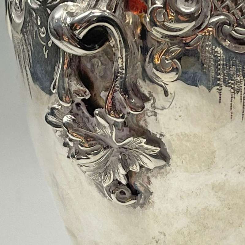 Hallmarked Silver Claret Jug London 1860 Savory and Sons