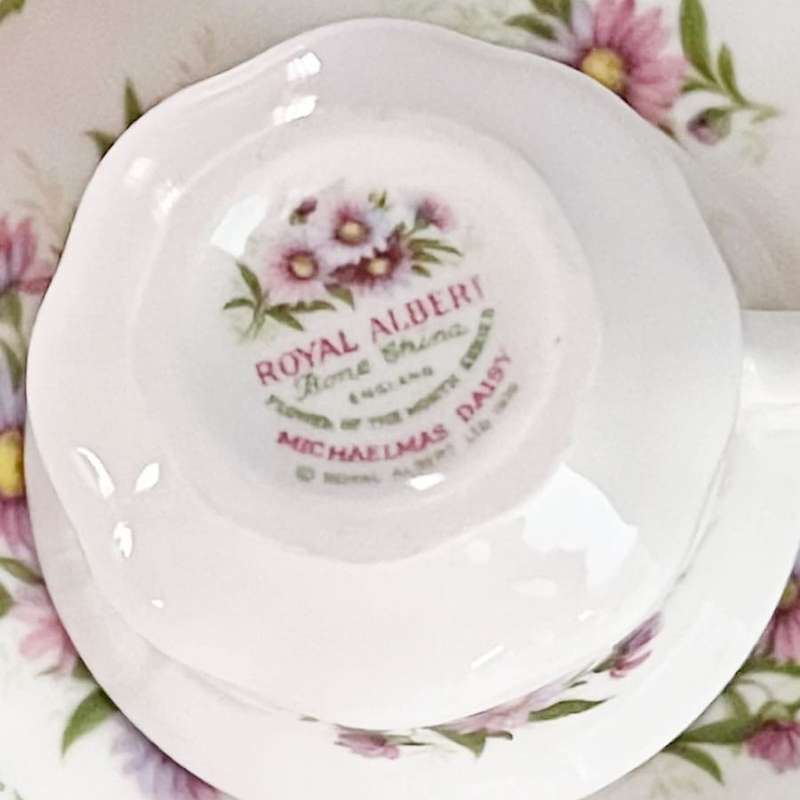Royal Albert Flower of The Month Miniature Duo October