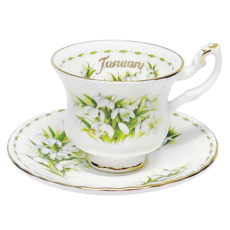 Royal Albert Flower Of The Month Miniature January