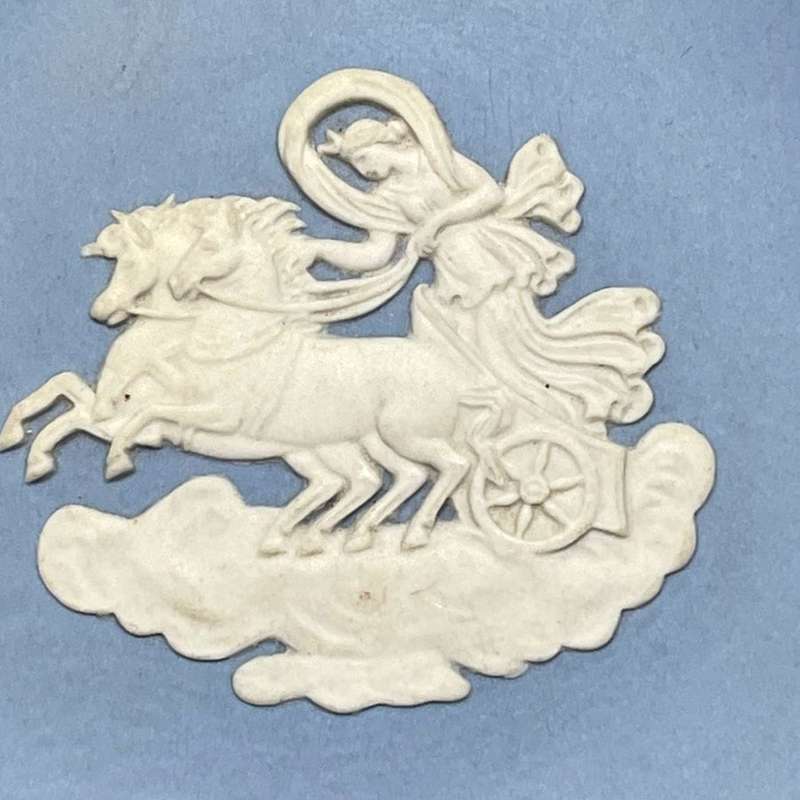 Wedgwood Blue Jasperware Helios Tri Colour Bon Bon