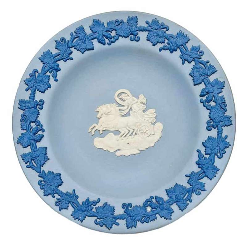 Wedgwood Blue Jasperware Helios Tri Colour Bon Bon