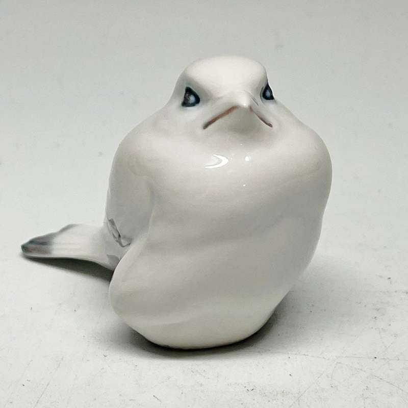 Royal Copenhagen White Sparrow 1519