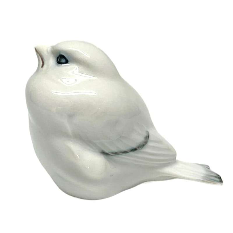 Royal Copenhagen White Sparrow 1519
