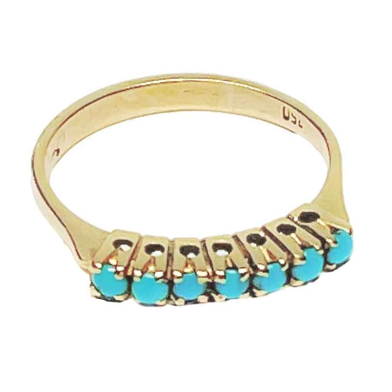 18ct Gold and Turquoise Ring