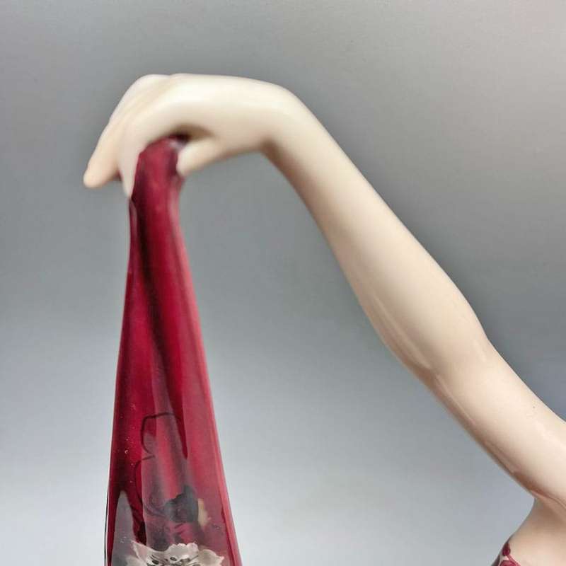 Goldsheider Dancer Maroon Dress Lorenzl