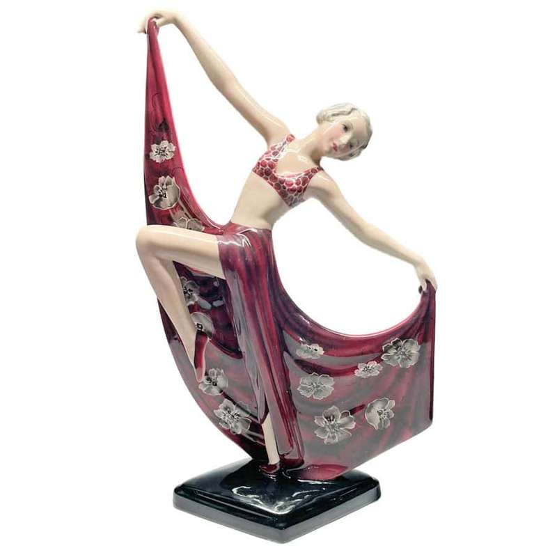 Goldsheider Dancer Maroon Dress Lorenzl