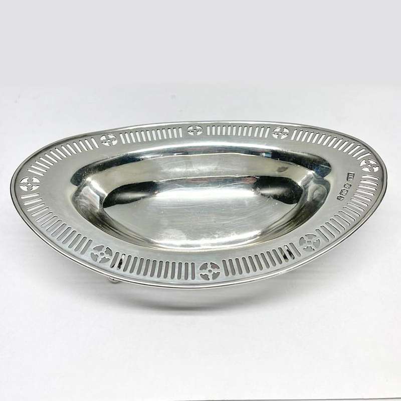 Hallmarked Silver Bon Bon Sheffield 1896
