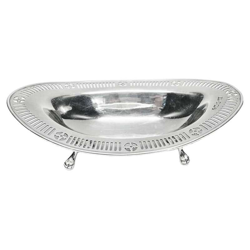 Hallmarked Silver Bon Bon Sheffield 1896