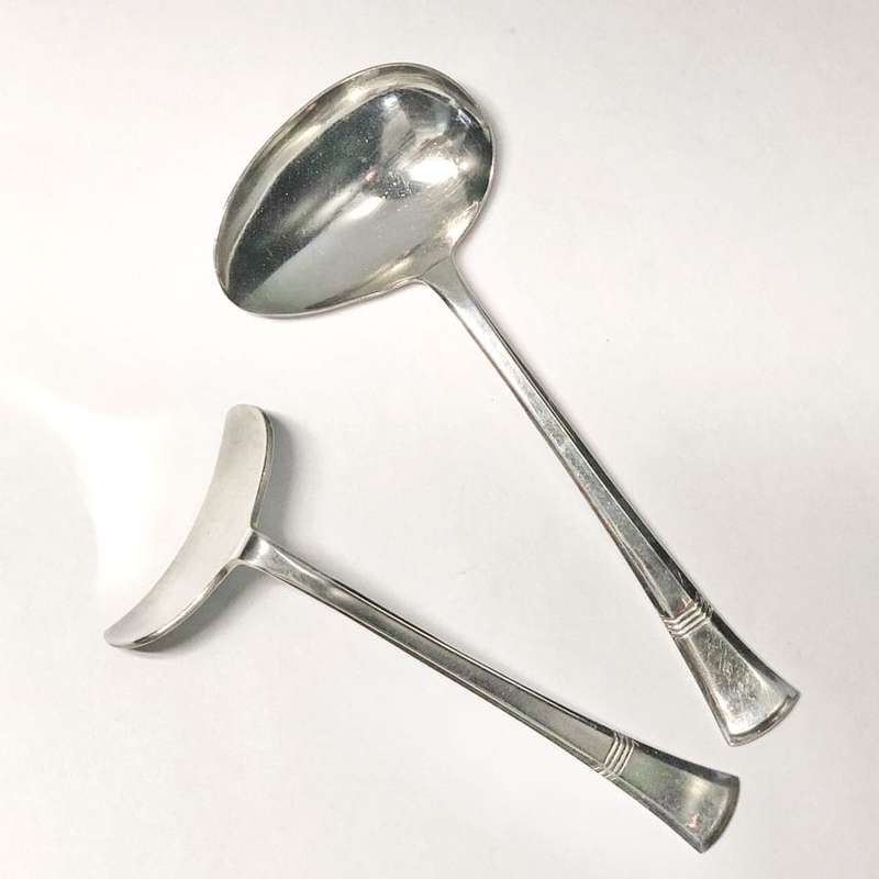 Hallmarked Silver Christening Feeding Set