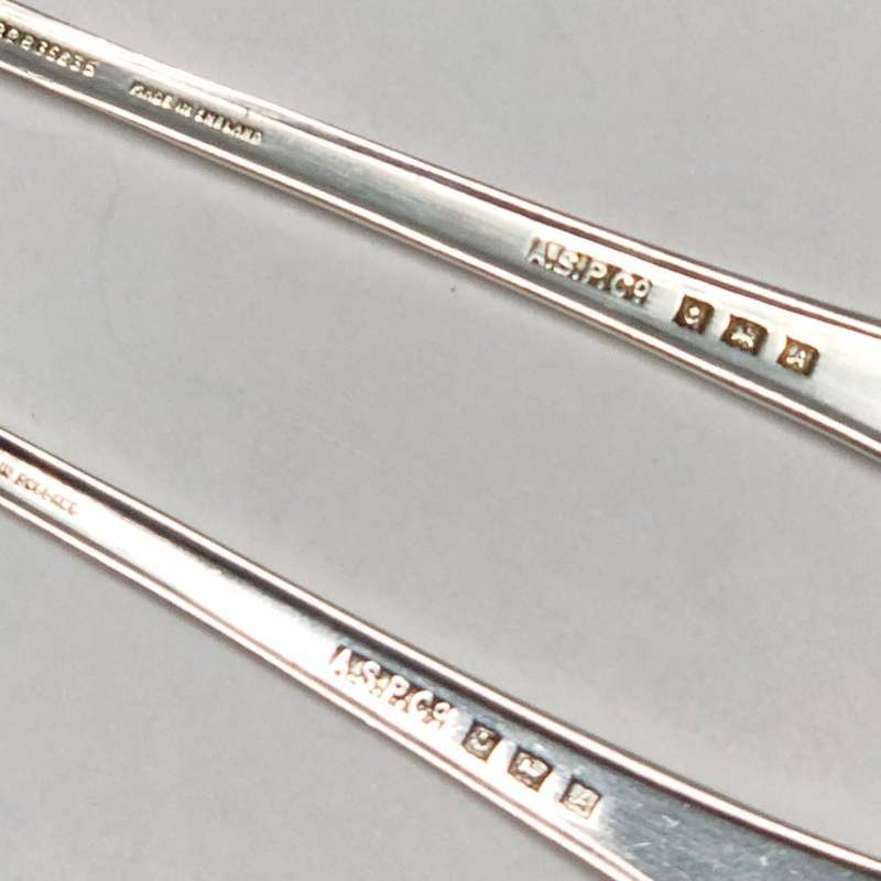 Hallmarked Silver Christening Feeding Set